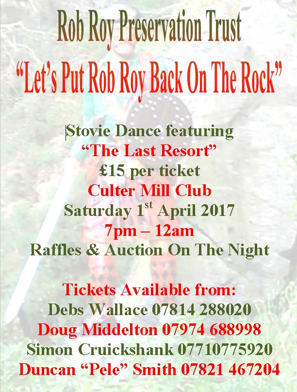 Rob Roy Fundraiser