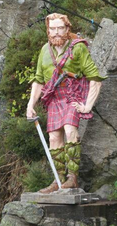 New Rob Roy Statue